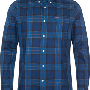 Wetheram Tailored Tartan Shirt Midnight Tartan