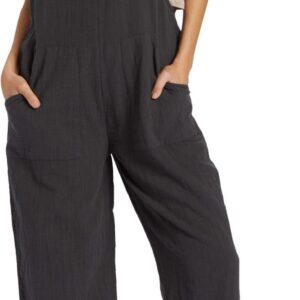 Pacific Time Jumpsuit W Black Sands