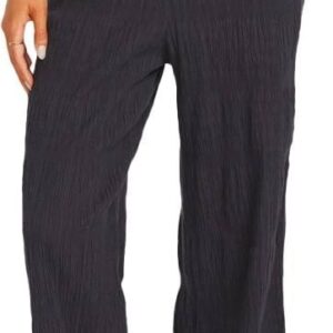 Sandy Shore Elst Pant W Black Sands