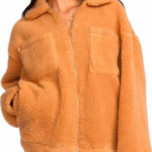 Resound Sherpa Shacket W Dusty Trails