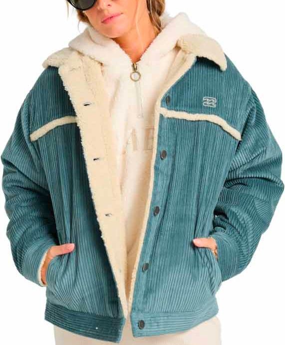 Cord In Love Trucker Jacket W Silver Bleach