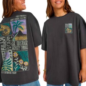 Daydream Away SS Tee W Off Black