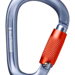 Pearlock Twistlock Carabiner Gray