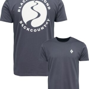 M Bd Backcountry Stamp SS Tee Carbon