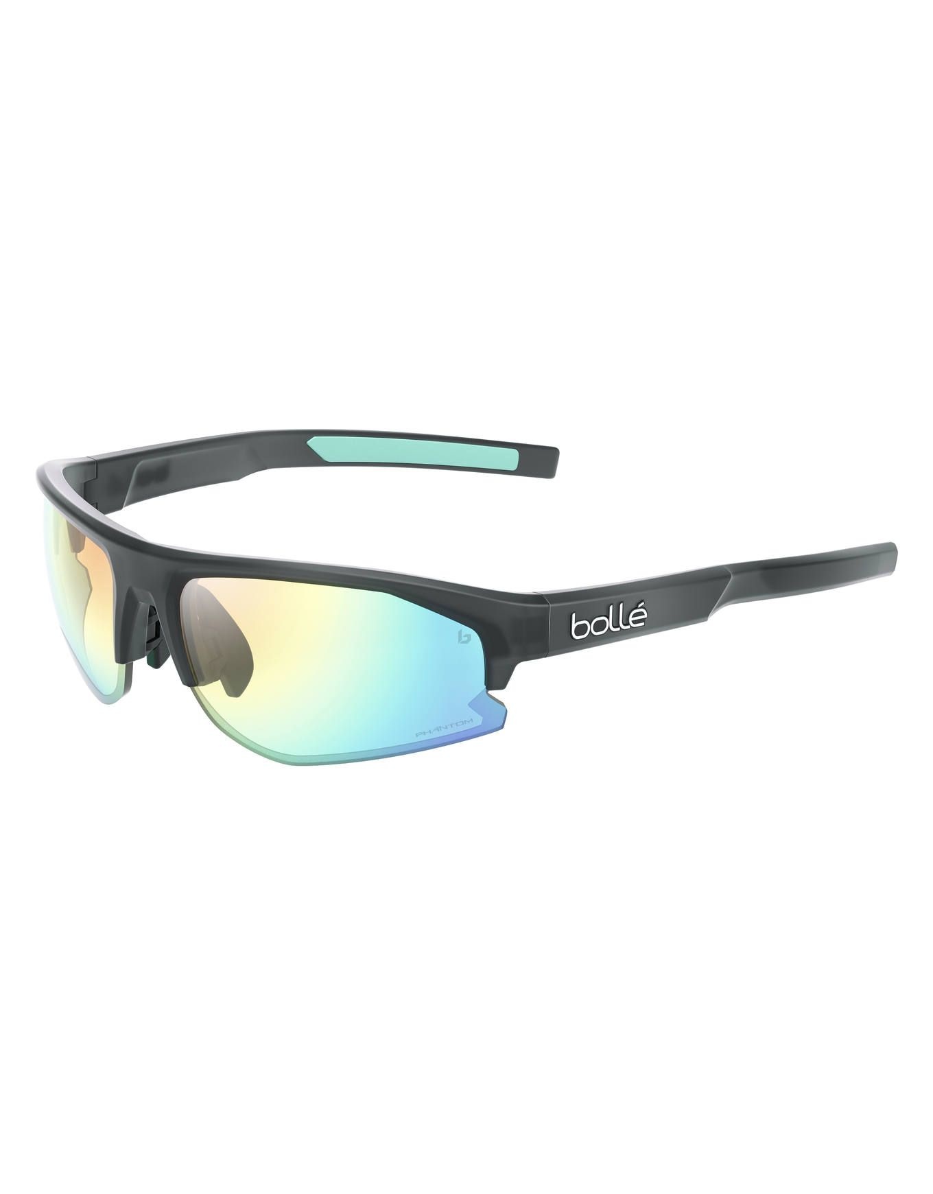 Bolt 2.0 S Black Crystal Matte - Phantom Clear Green Photochromic