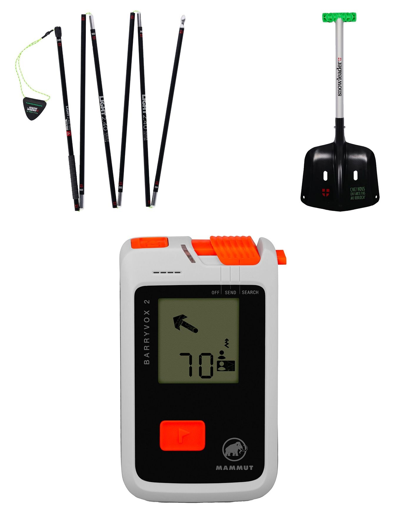 Pack DVA Barryvox 2 White