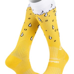Chaussettes Trail Compression Bière Blonde
