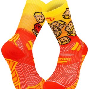 Socquette Trail Ultra.2 Collector Tequila Sunrise Rouge/Orange