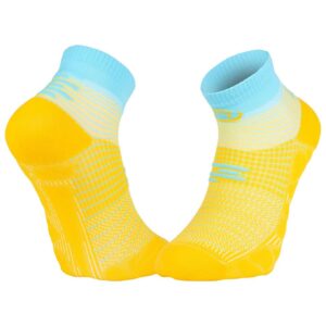 Socquette Run Marathon.2 Low Jaune/Bleu