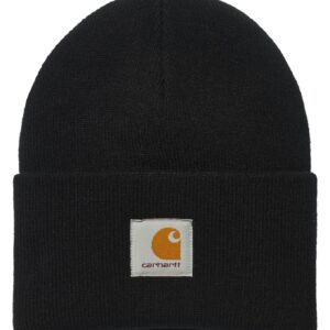 Acrylic Watch Hat Black