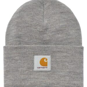 Acrylic Watch Hat Grey Heather