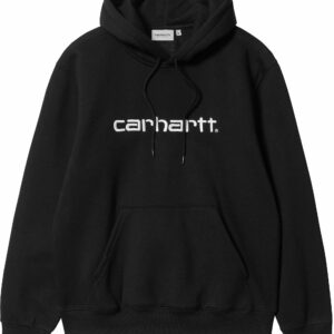 Hooded Carhartt Sweat Black White
