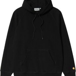 Hooded Chase Sweat Black Gold