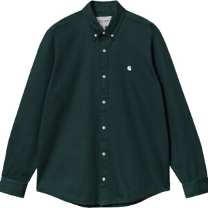 L/S Madison Shirt Dark Fir Wax