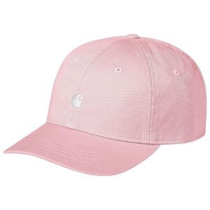 Madison Logo Cap Pink Fog White
