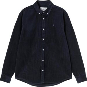 L/S Madison Cord Shirt Dark Navy Dark Navy