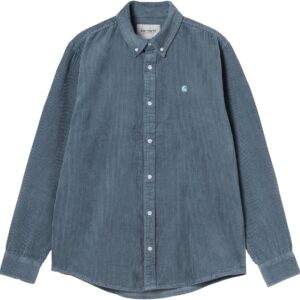 L/S Madison Cord Shirt Angelite Angelite