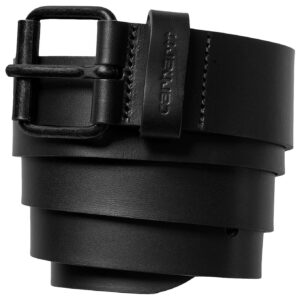 Script Belt Black Black