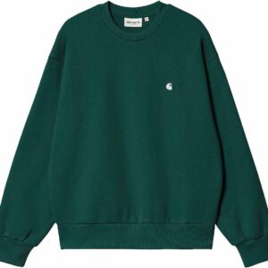 Casey Sweatshirt W Dark Fir Silver