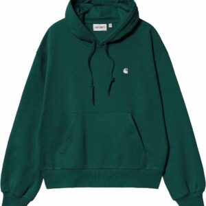 Hooded Casey Sweatshirt W Dark Fir Silver