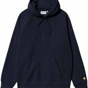 Hooded Chase Sweat Dark Navy Gold