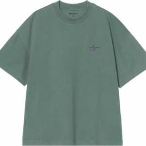 S/S Signature Script T-Shirt Silver Pine Jupiter