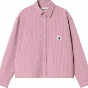 L/S Toland Shirt Toland Stripe W Pink Fog