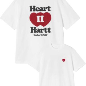 S/S Heart II Hartt T-Shirt W White