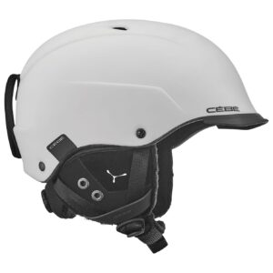 Contest Visor Matt White Black