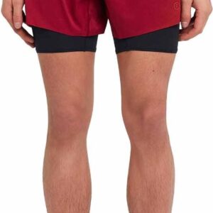 M DLYShort 5'' Long Brief Merlot