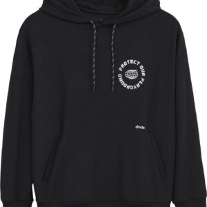 Hoodie Oversize Get Lucky Onyx Black