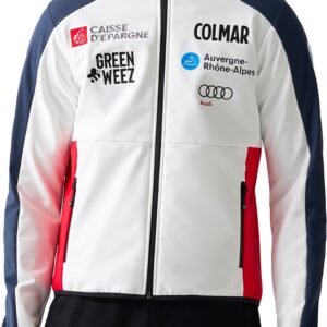 Men Softshell France White Navy Bright Red