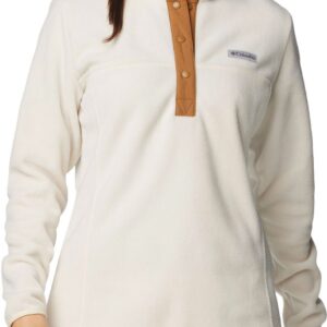 Benton Springs 1/2 Snap Pull Over II Chalk Camel Brown