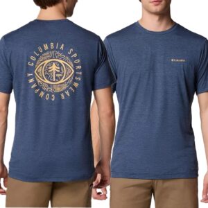 Kwick Hike Back Graphic SS Tee Collegiate Navy Heather, Planet Watch