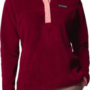 Benton Springs 1/2 Snap Pull Over II Rich Wine Eraser Pink