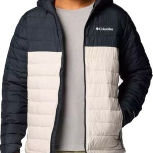 Powder Lite II Hooded Jacket Dark Stone Black