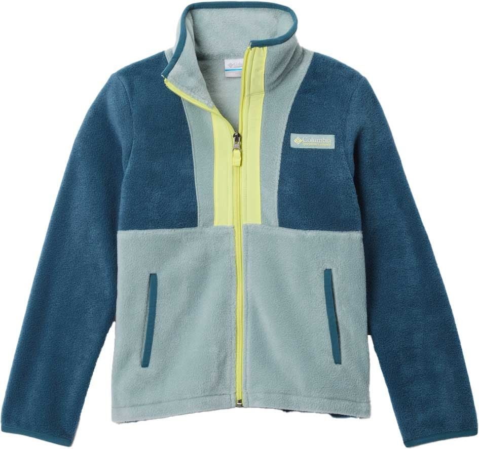 Back Bowl II Full Zip Fleece Everblue Crushed Blue Neon Light