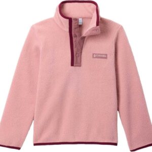 Helvetia II Half Snap Fleece Eraser Pink Fig