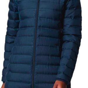 Lake 22 II Down Long Hooded Jacket Collegiate Navy