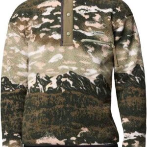 Helvetia II Printed Half Snap Fleece Safari Sisters