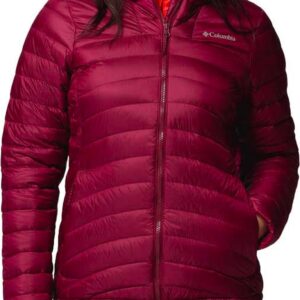 Corelite Down Hooded Jacket Rich Wine