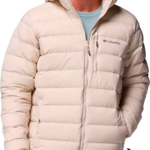 Drift Peak Stretch Down Hooded Jacket Dark Stone