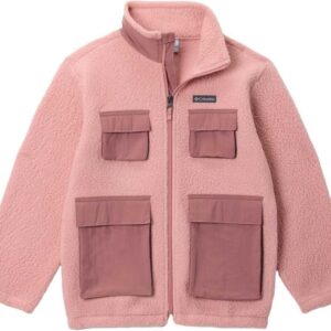 Jasper Ridge Pebbled Fleece Full Zip Eraser Pink Fig