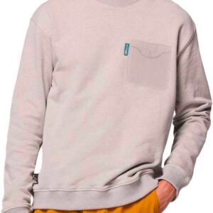 High Cascades French Terry LS Dark Stone