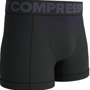 Seamless Boxer M Black/Grey