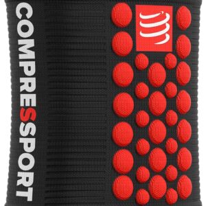 Sweatbands 3D.Dots Black/Red