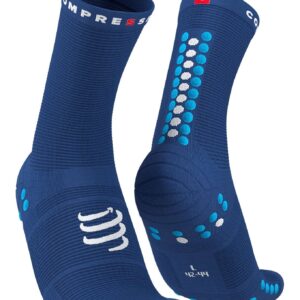 Pro Racing Socks V4.0 Run High Sodalite/Fluo Blue