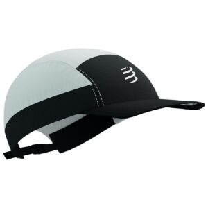 5 Panel Light Cap White/Black