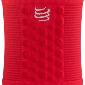 Sweatbands 3D.Dots Fluo Red/White