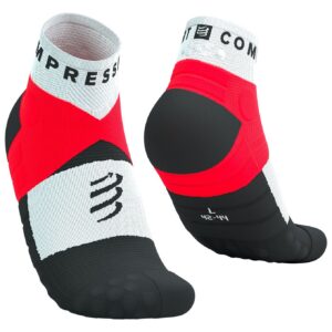Ultra Trail Low Socks Fluo Red/White
